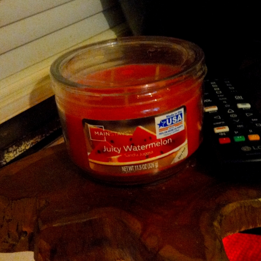 Juicy watermelon candle